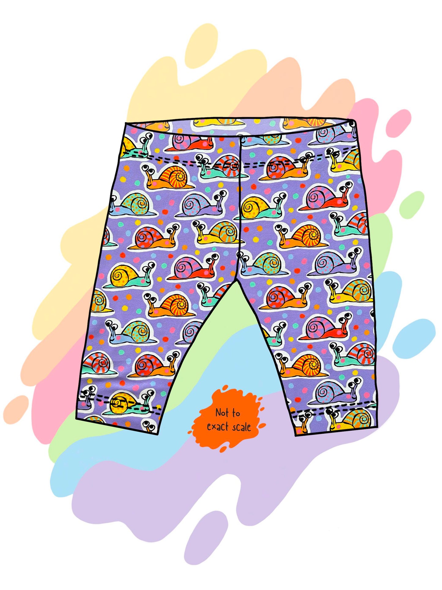 Snails - Cycling style shorts