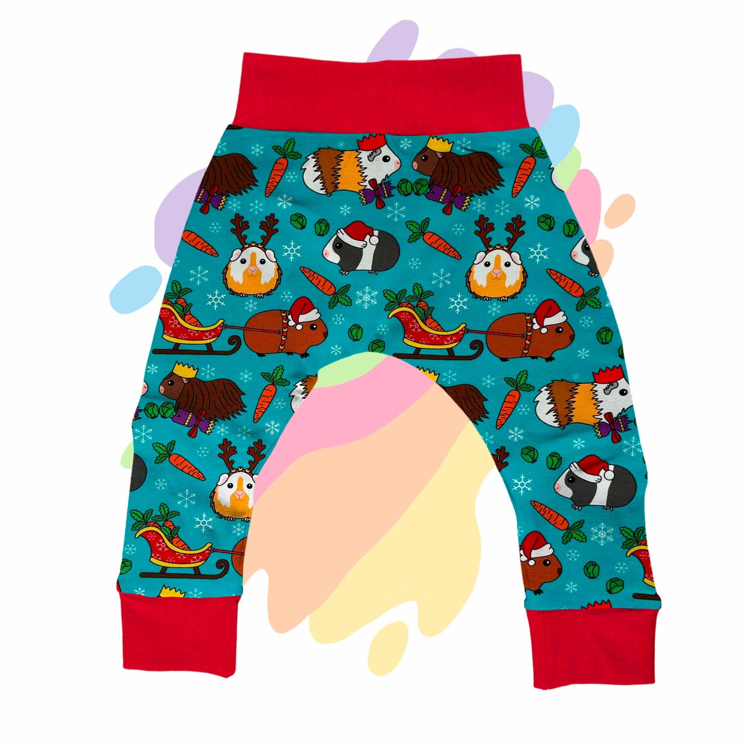 Guinea pig Christmas party - Harem pants