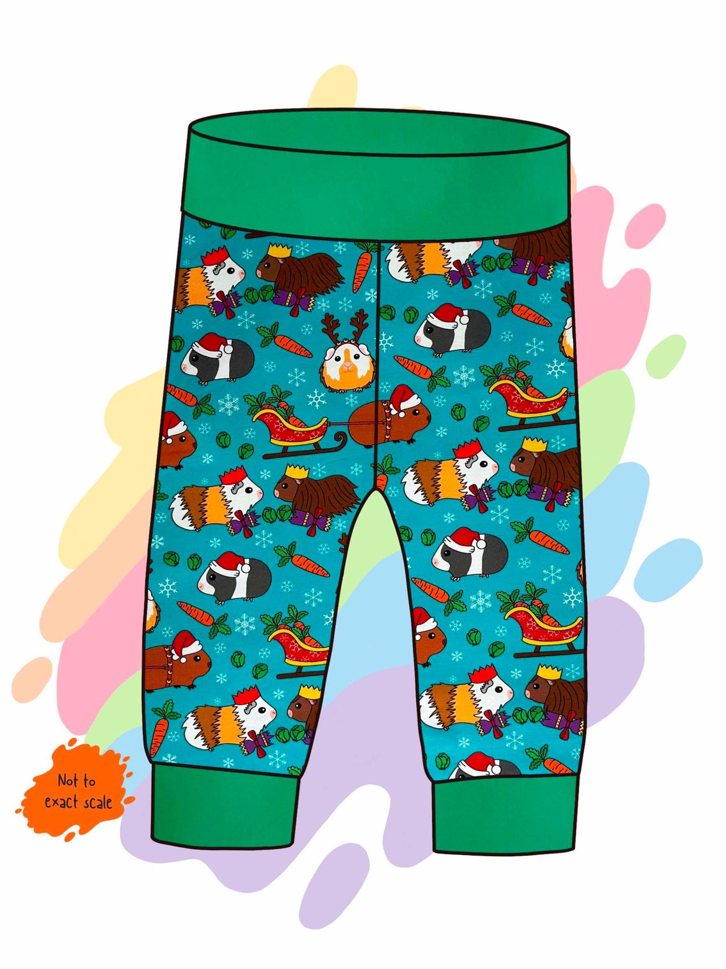 Guinea pig Christmas party - Joggers