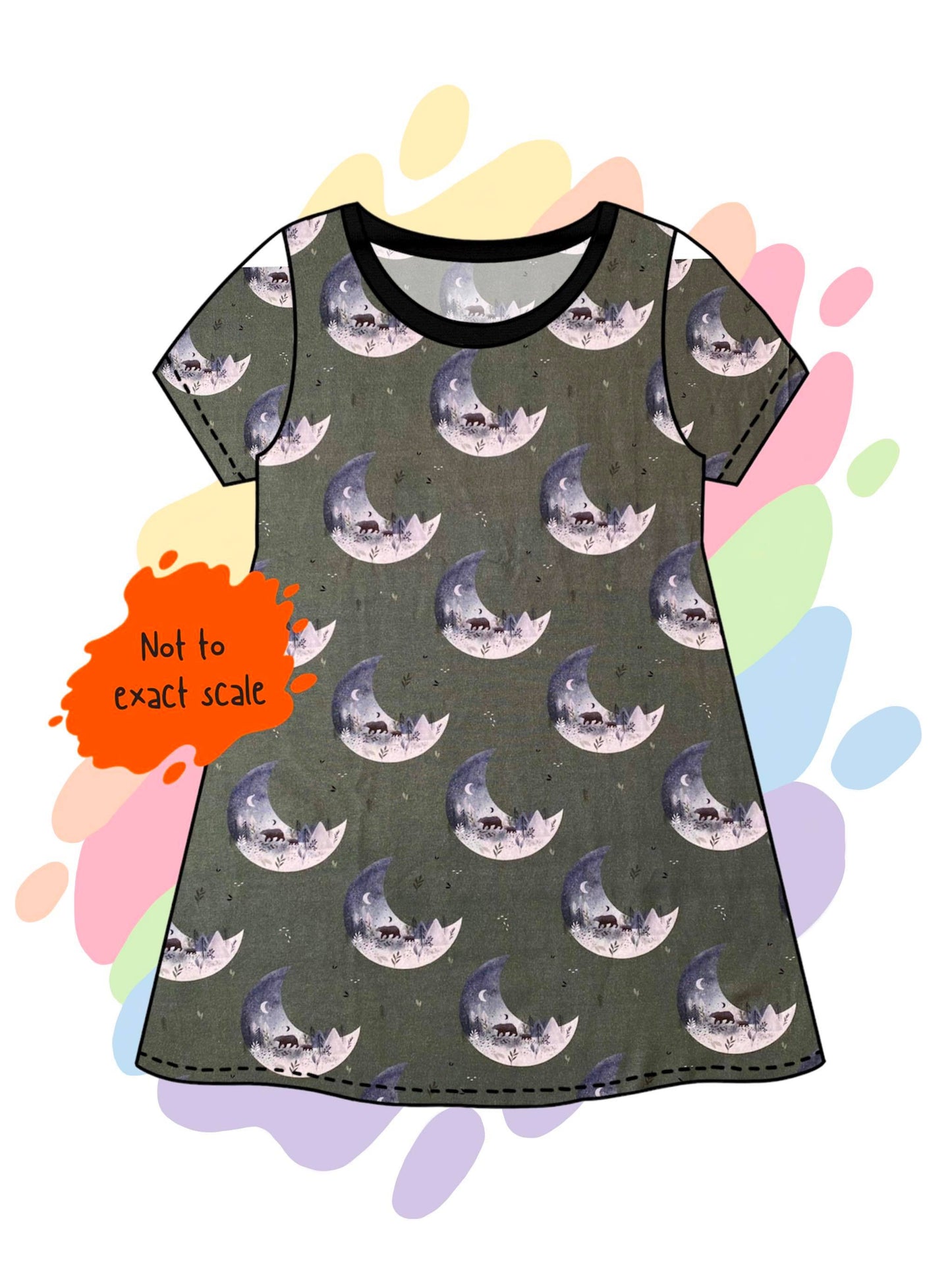 Moonlight walk - Aline dress