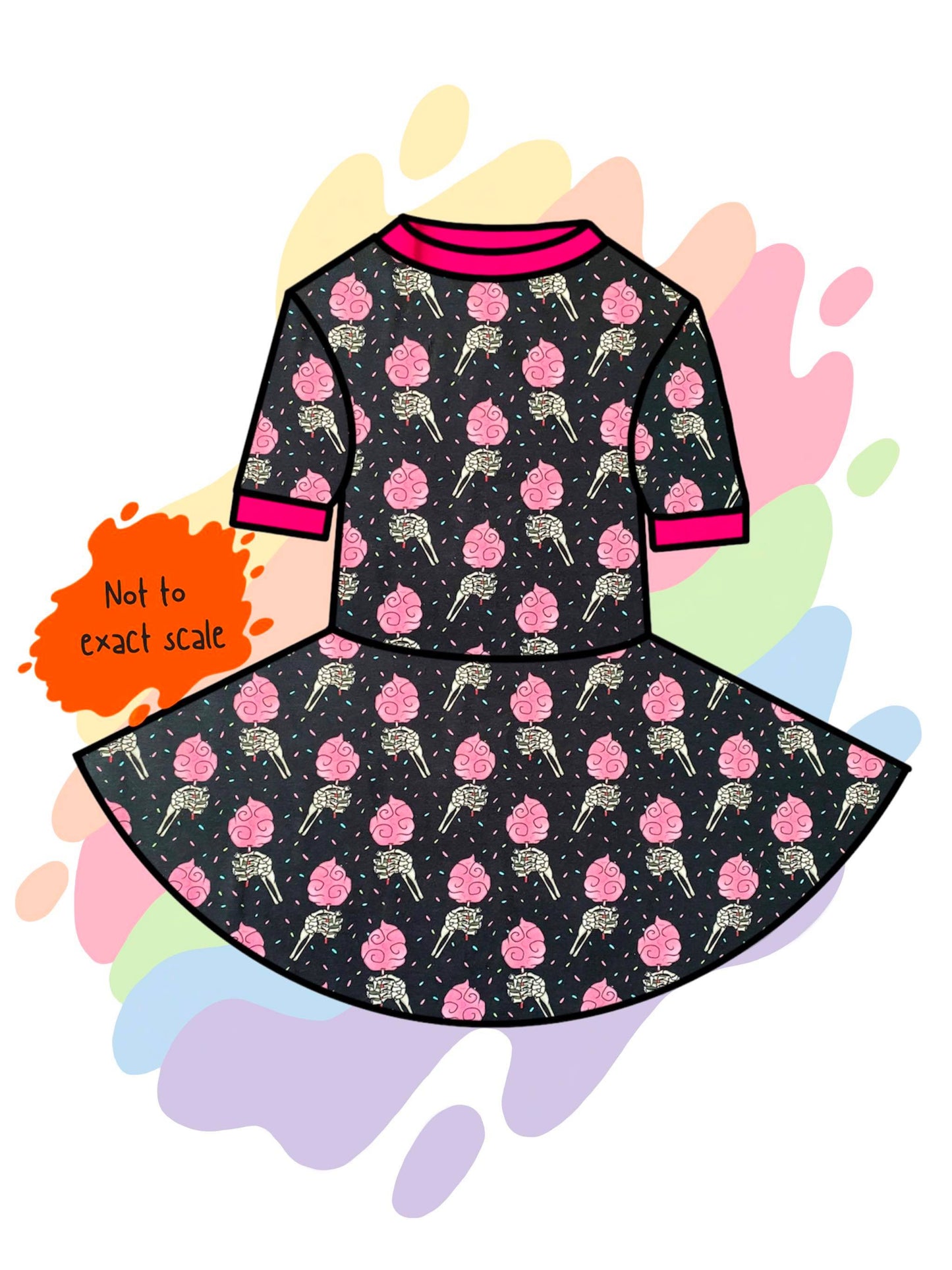 Candyfloss - Spin dress