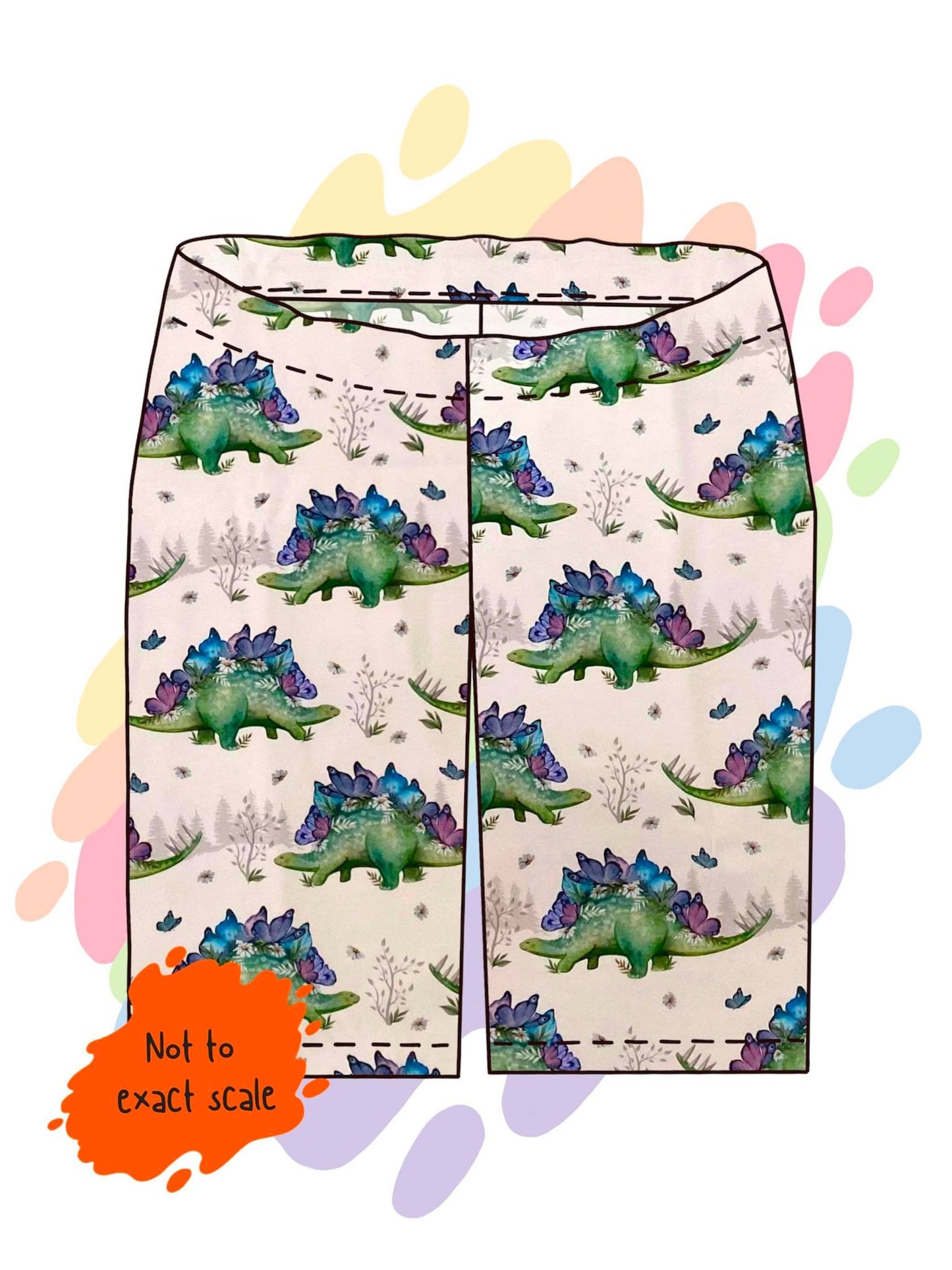 Dinosaur Flora - Shorts