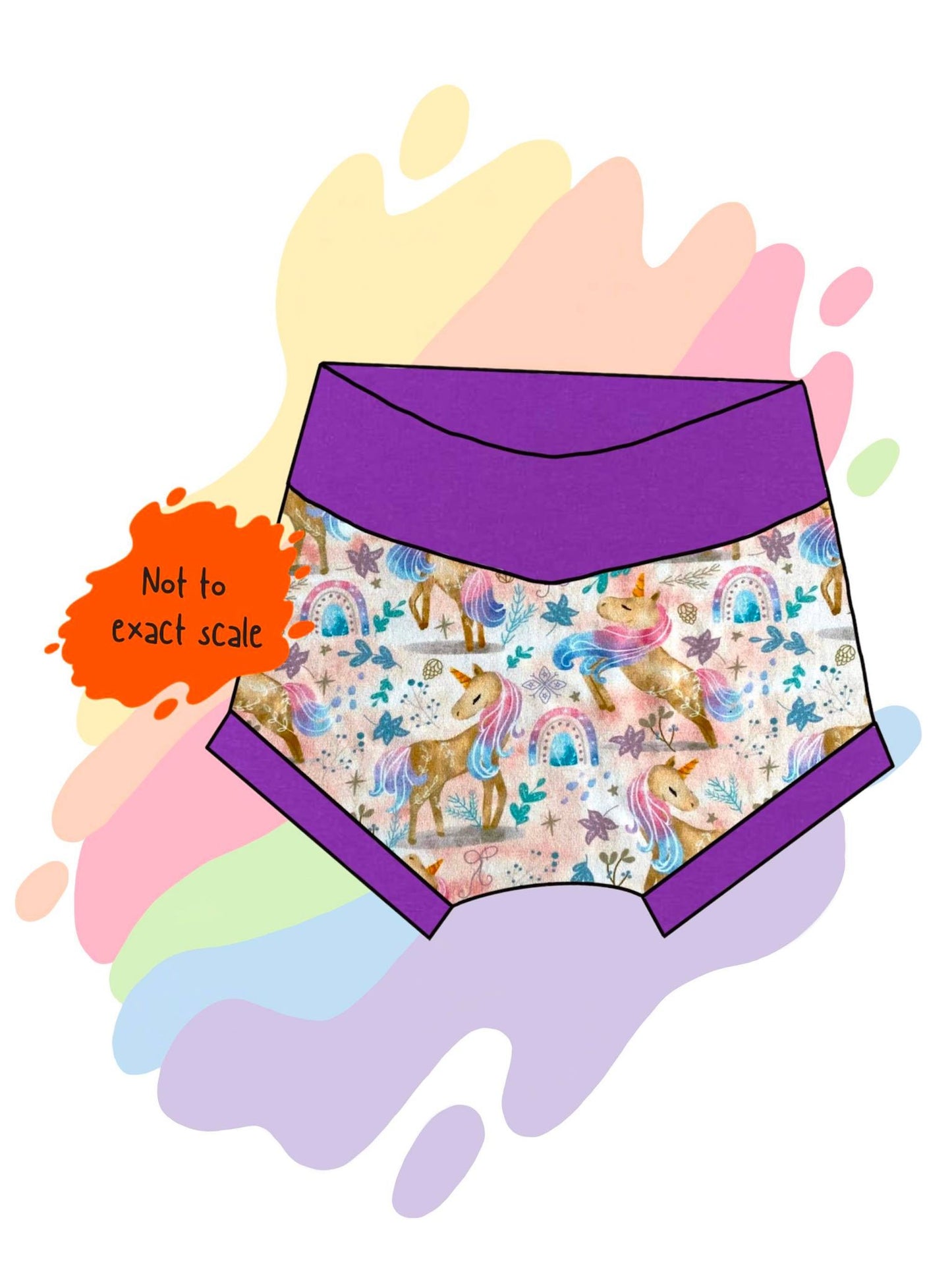 Unicorn dreams - Bummies shorts