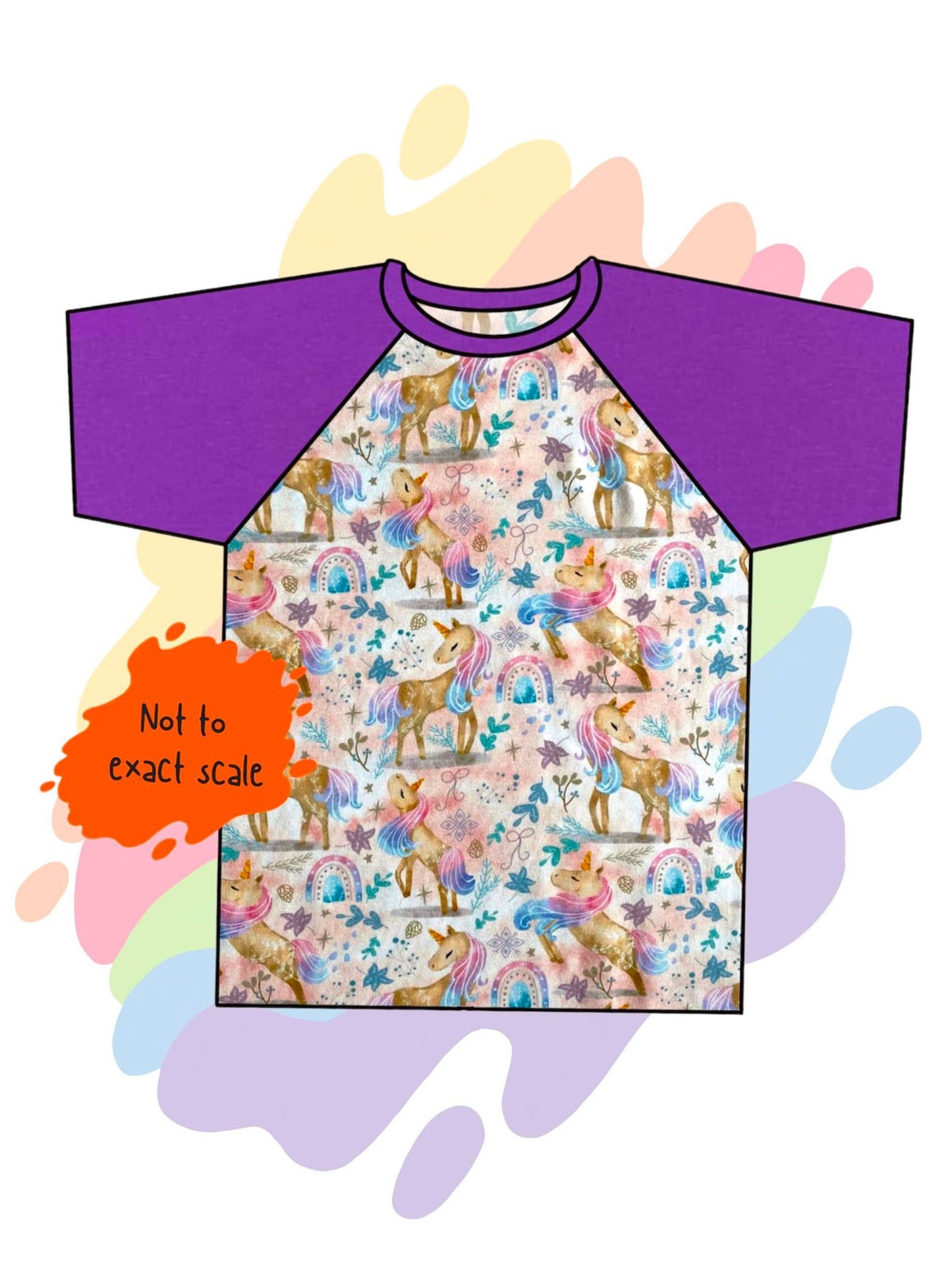 Unicorn dreams - Raglan T-Shirt