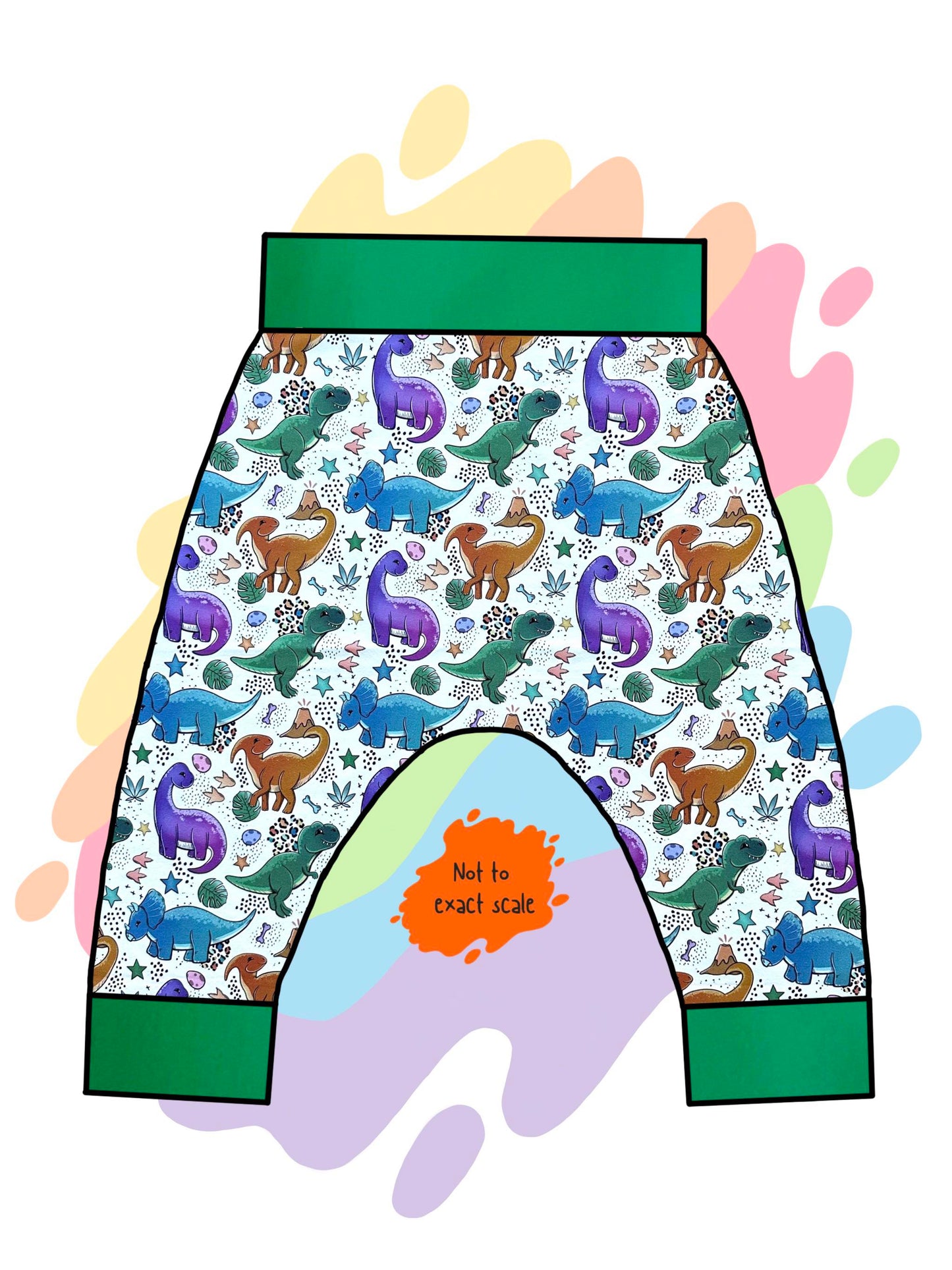 Cute dinos - Harem pants