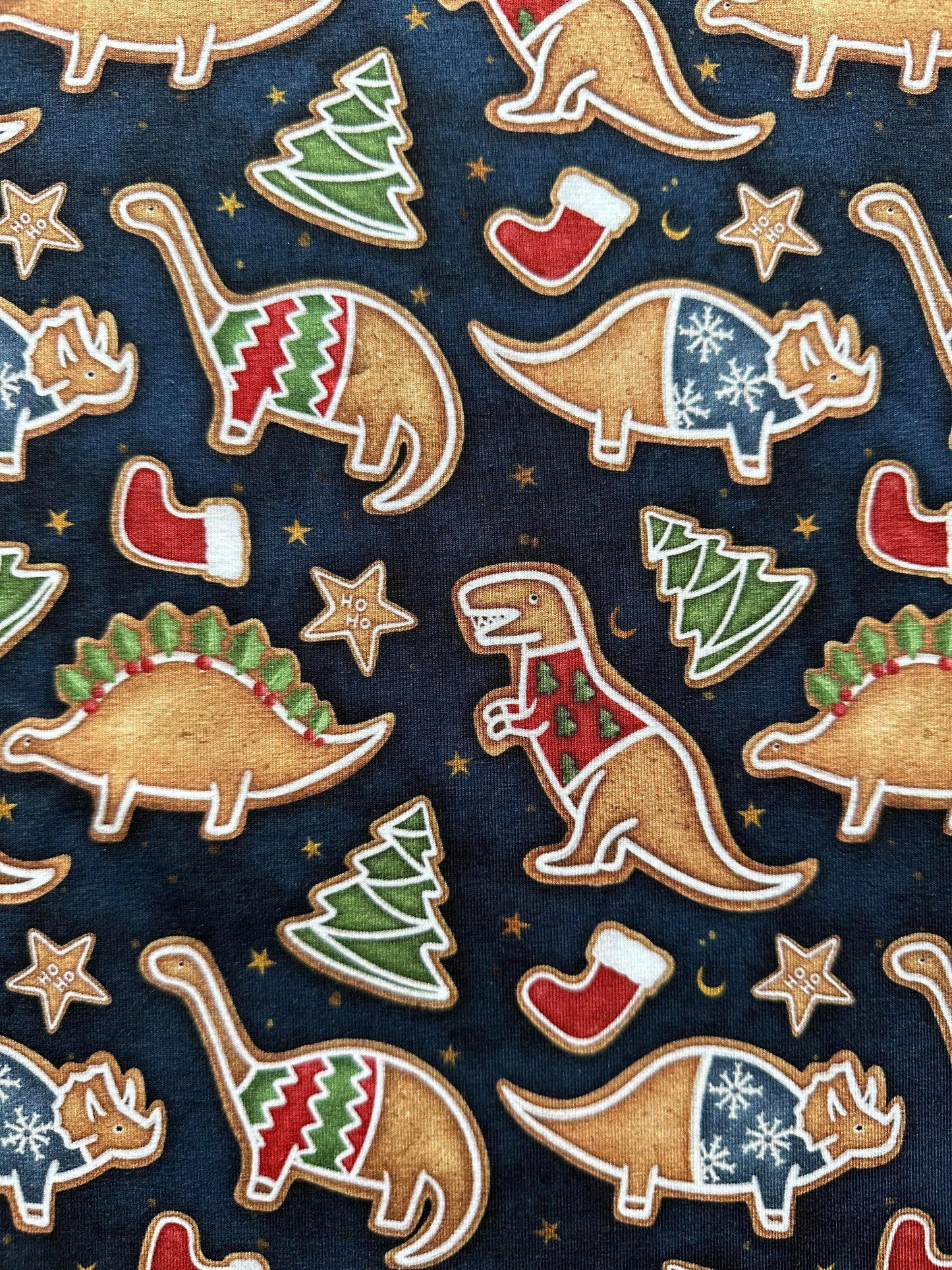 Dinosaur Christmas cookies  - Aline dress