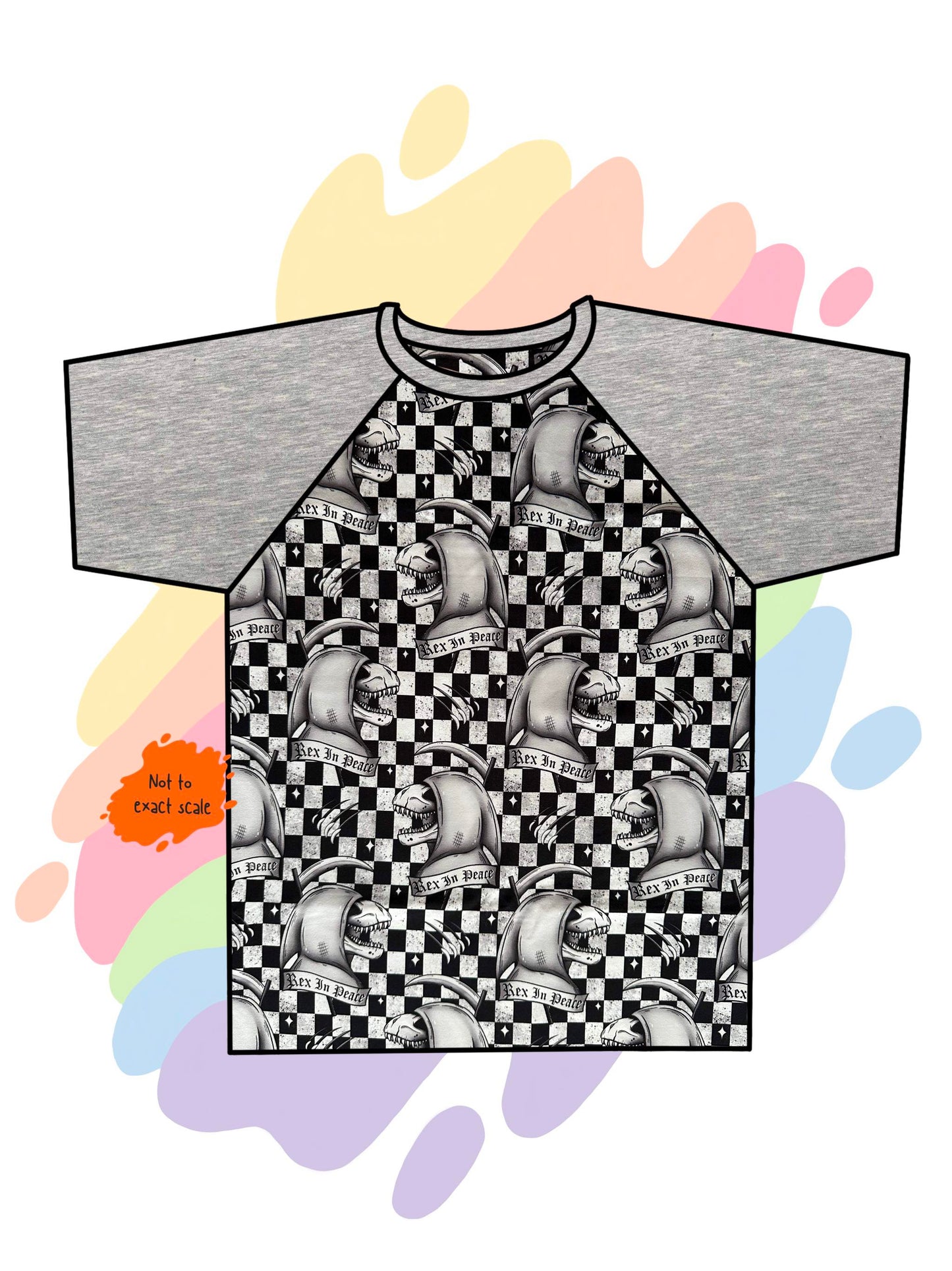 Rex in peace - Raglan T-Shirt