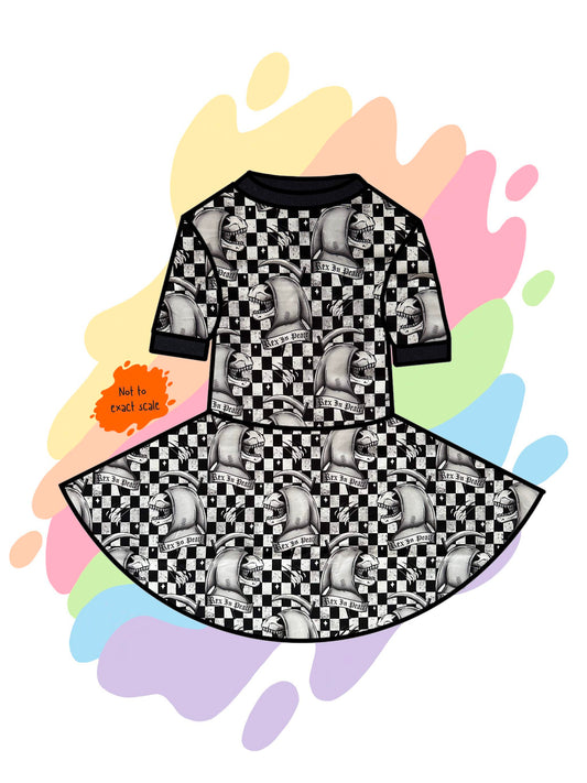 Rex in peace  - Spin dress