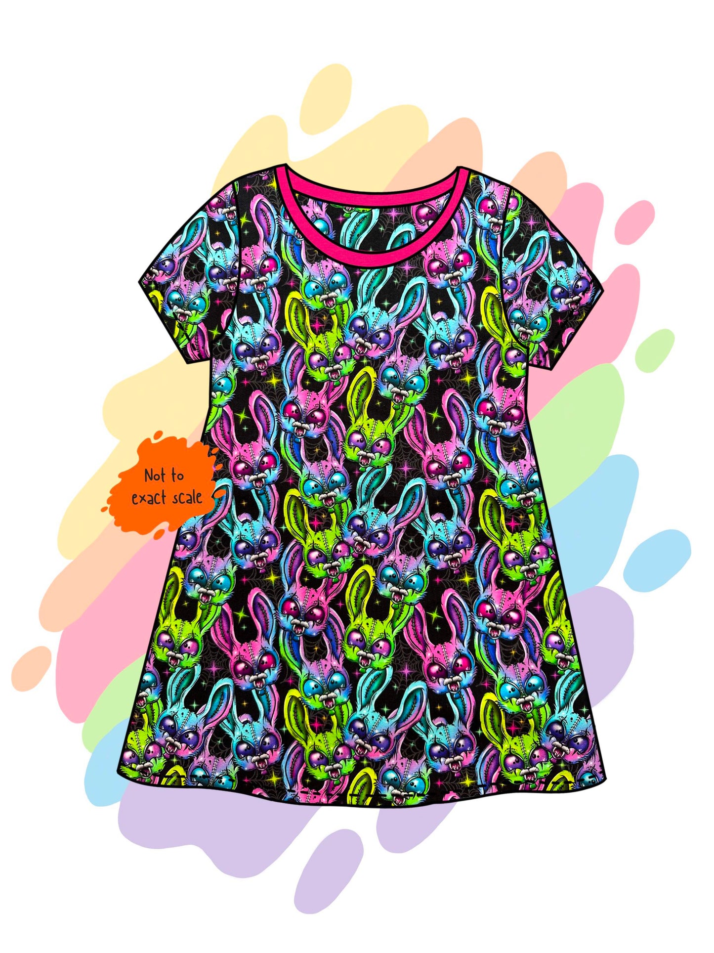 Zombie bunny - Aline dress