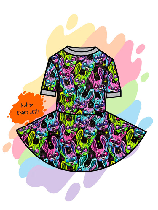 Zombie bunny - Spin dress