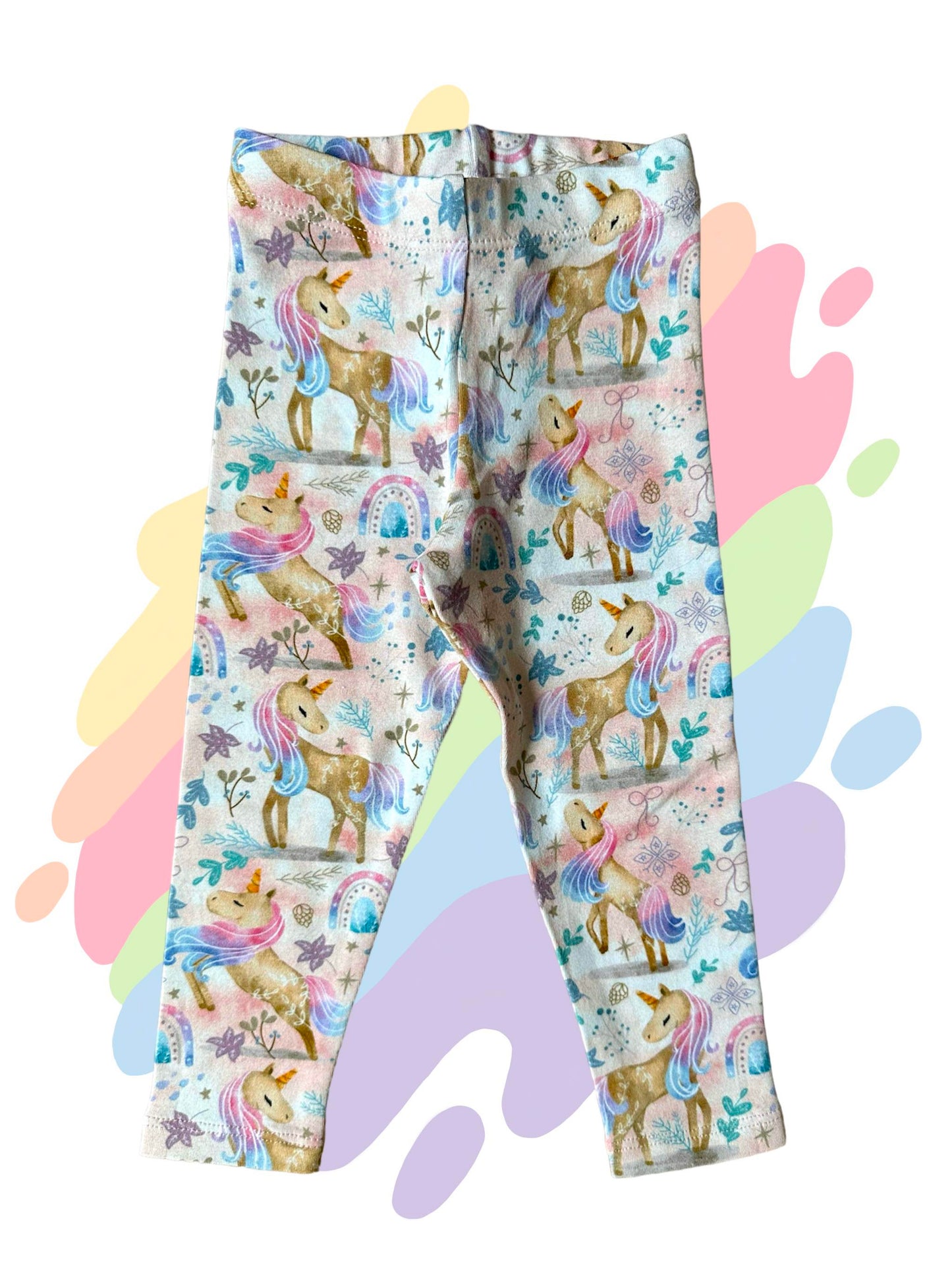 Unicorn dreams Leggings (6-12months)