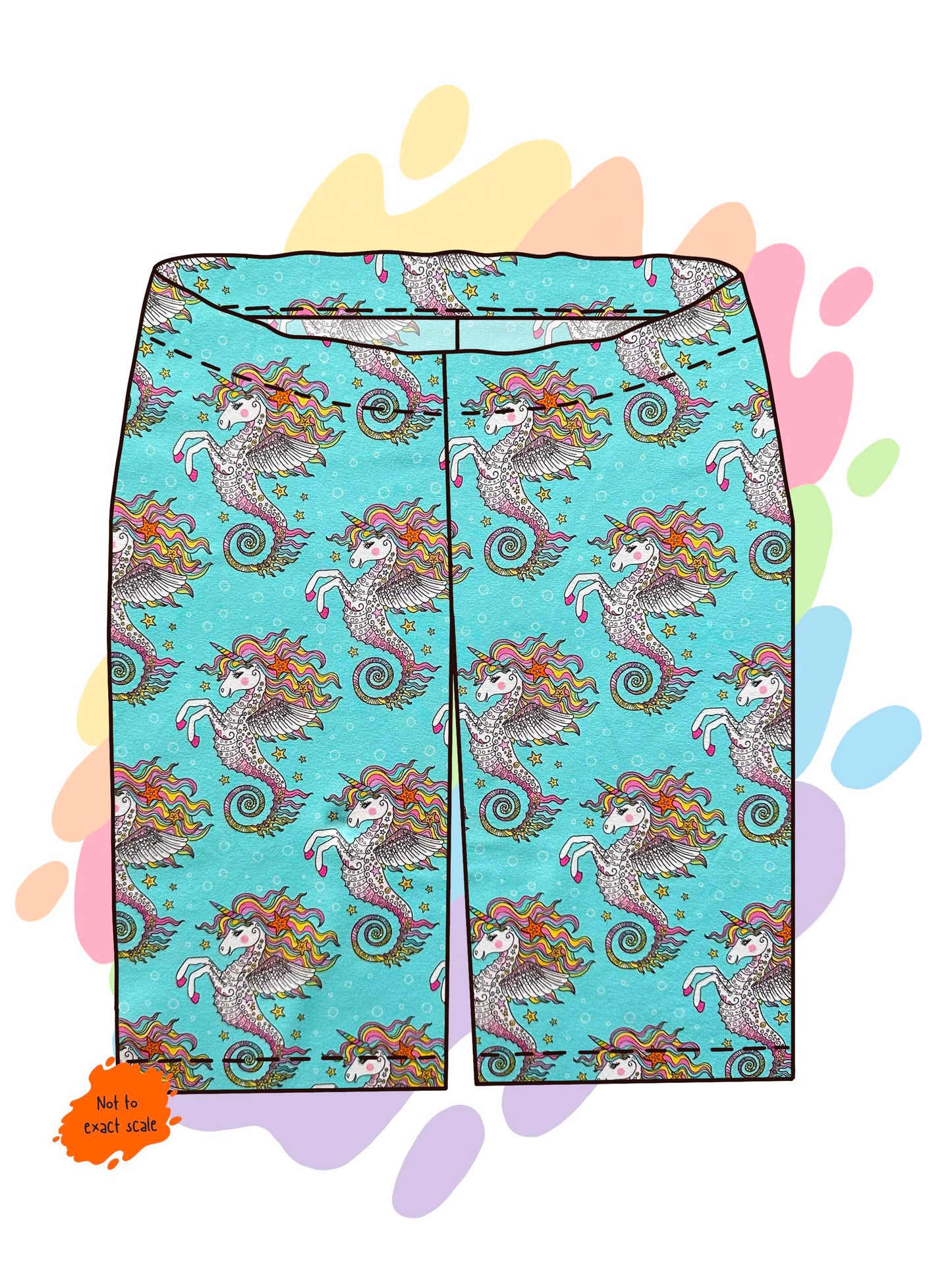 Sea Unicorn - Shorts