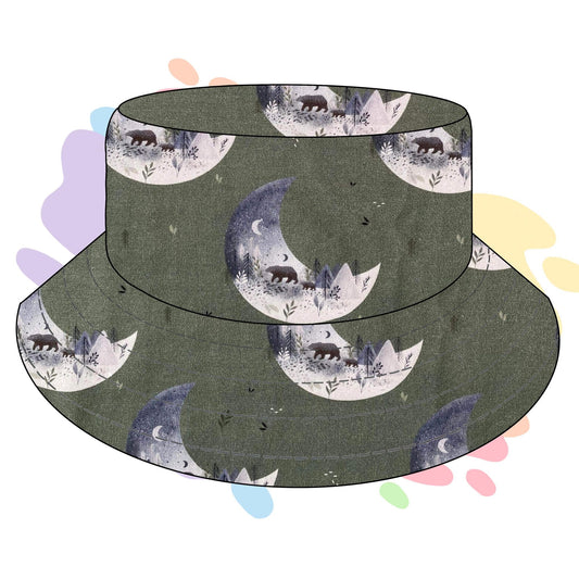 Moonlight walk - Reversable bucket hat