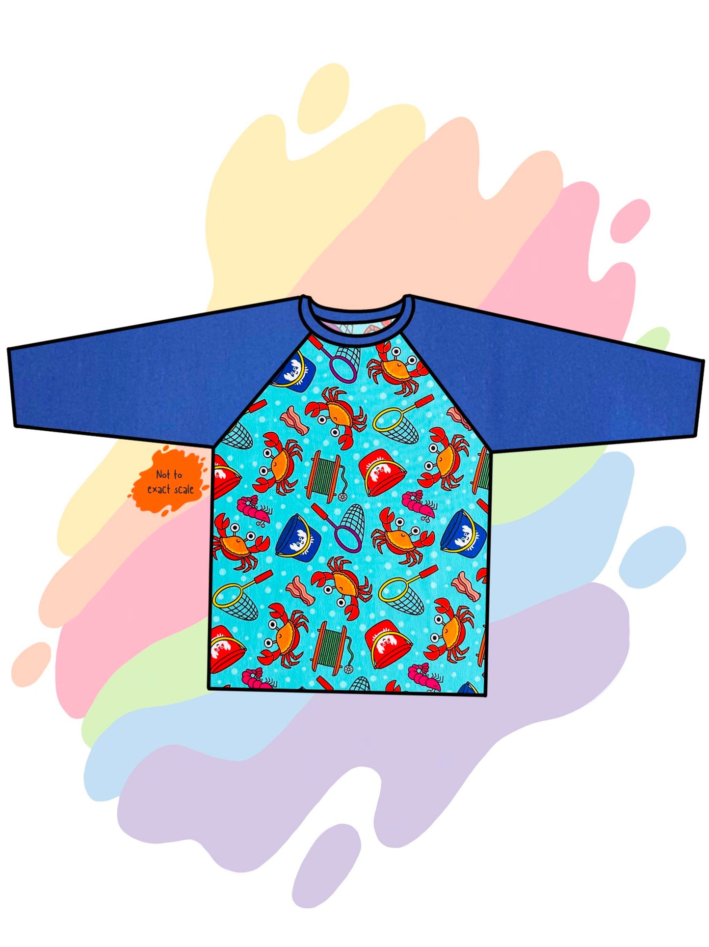 Crabbing - Raglan T-Shirt