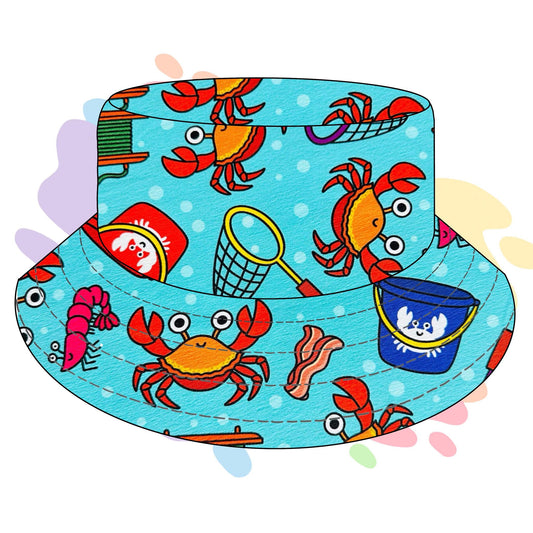 Crabbing - Reversable bucket hat