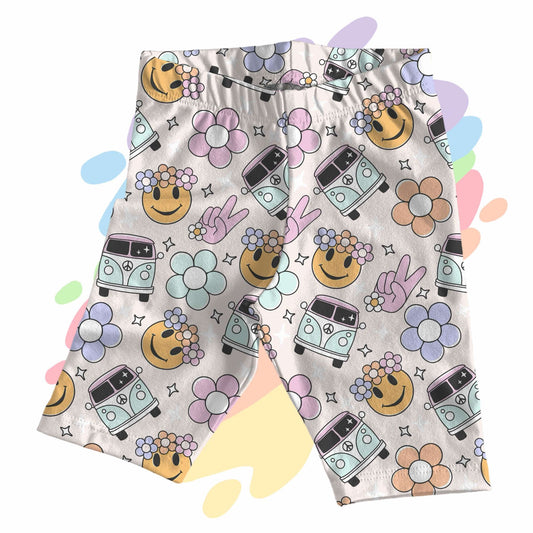 Flower power - Cycling style shorts