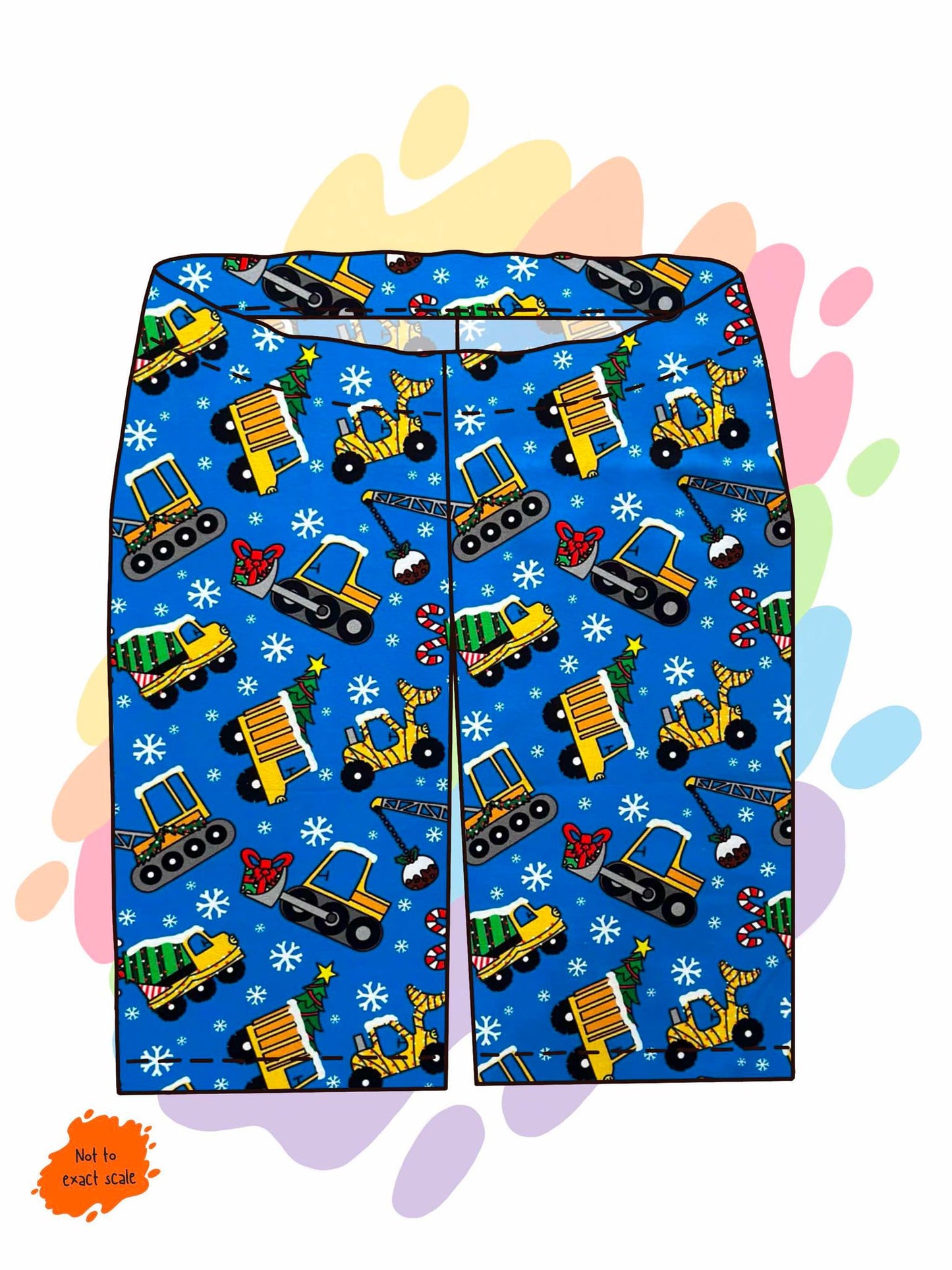 Christmas trucks - Shorts