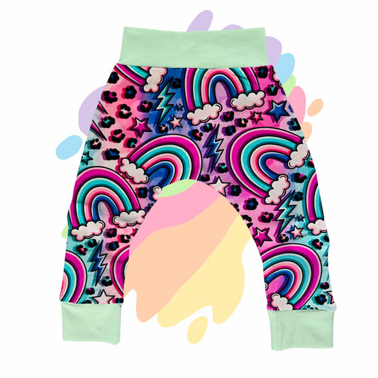 Pastel rainbow - Harem pants