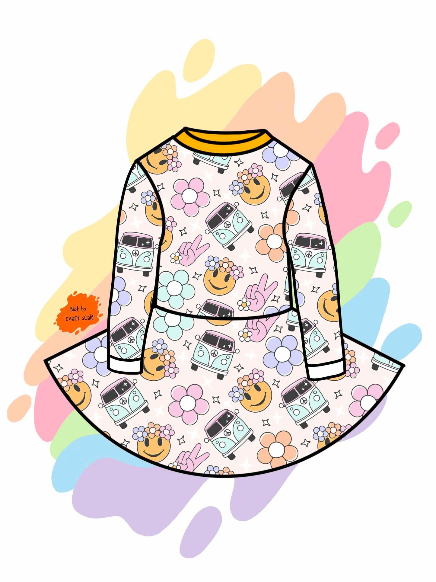 Flower power - Spin dress