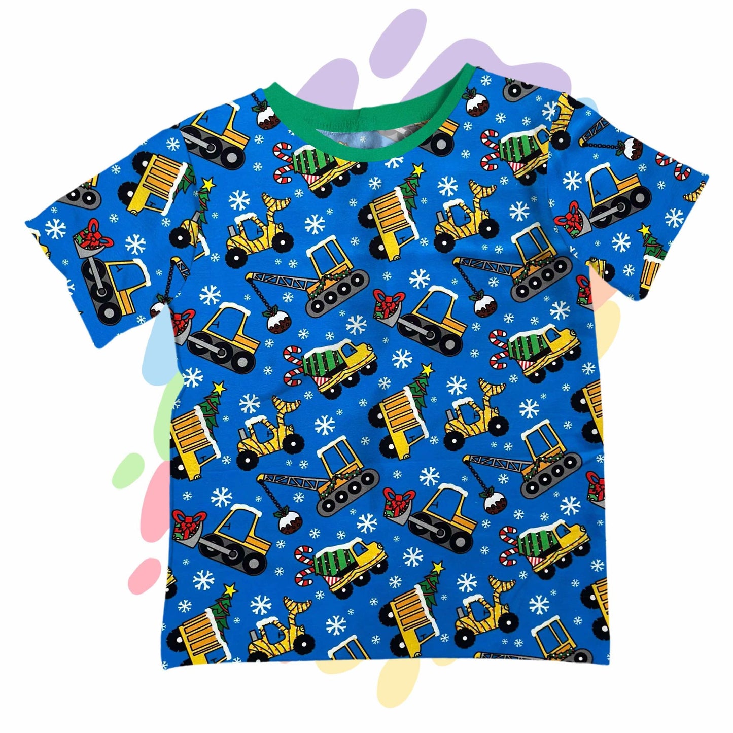 Christmas trucks - T-Shirt