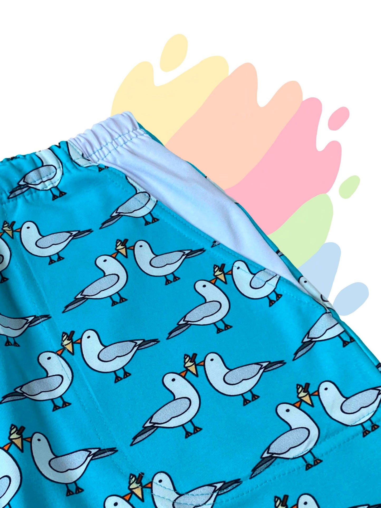 Ice cream seagulls - Shorts