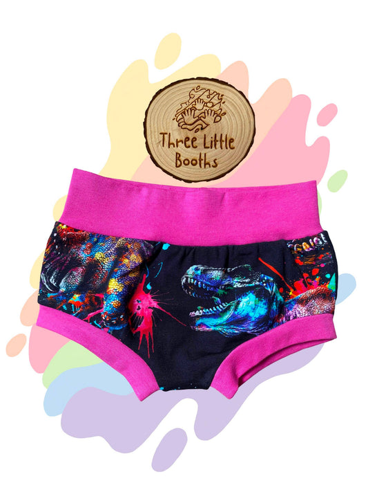 Dinosaur splat - Bummies shorts
