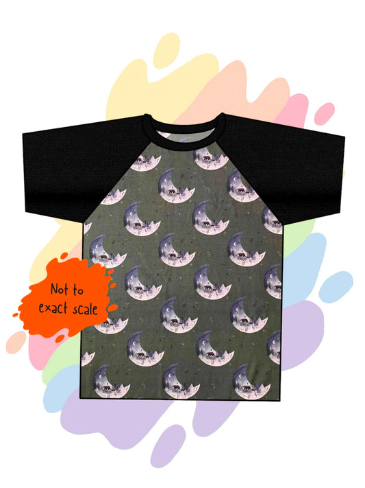 Moonlight walk - Raglan T-Shirt
