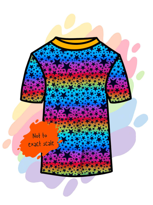 Rainbow stars - T-Shirt