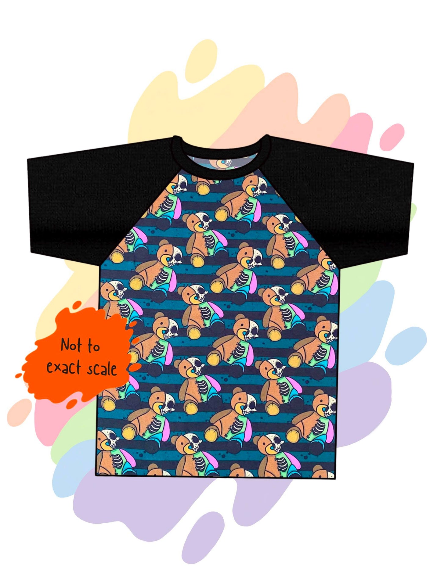 Zombear - Raglan T-Shirt