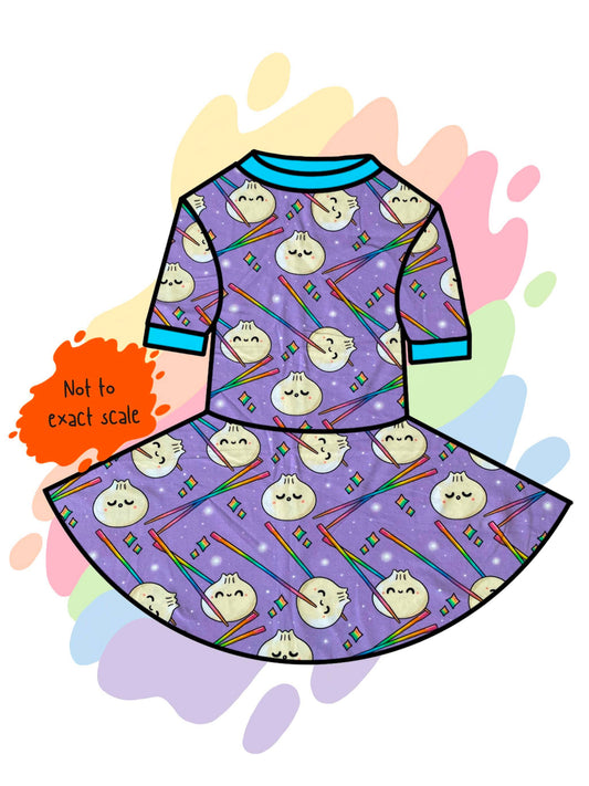 Steamed bun - Spin dress