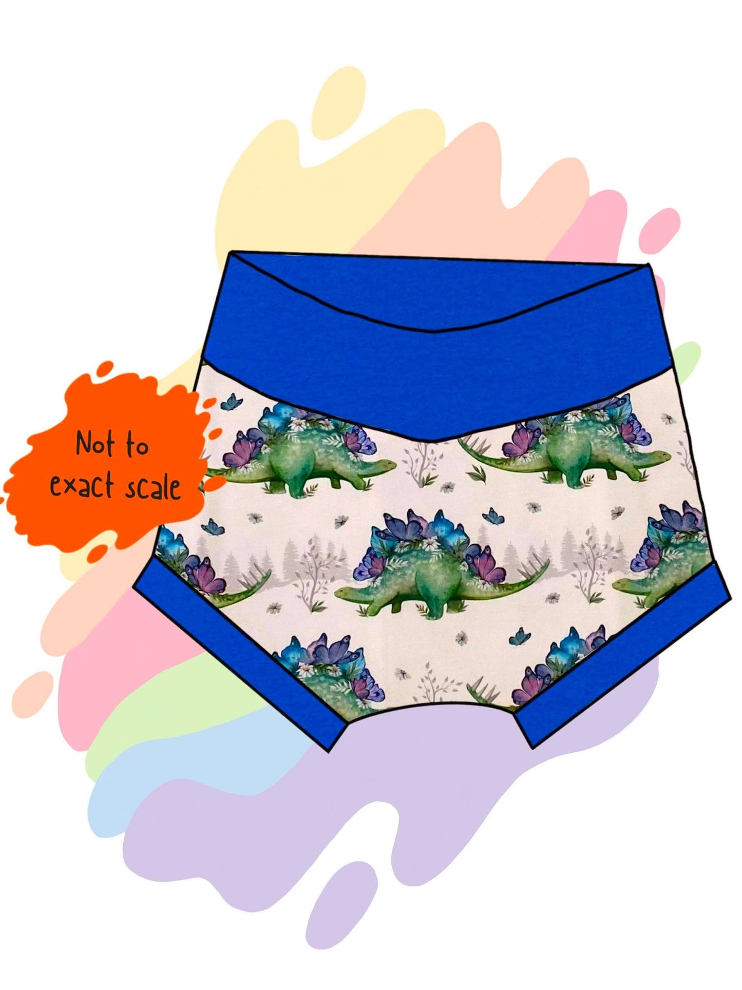Dinosaur Flora - Bummies shorts
