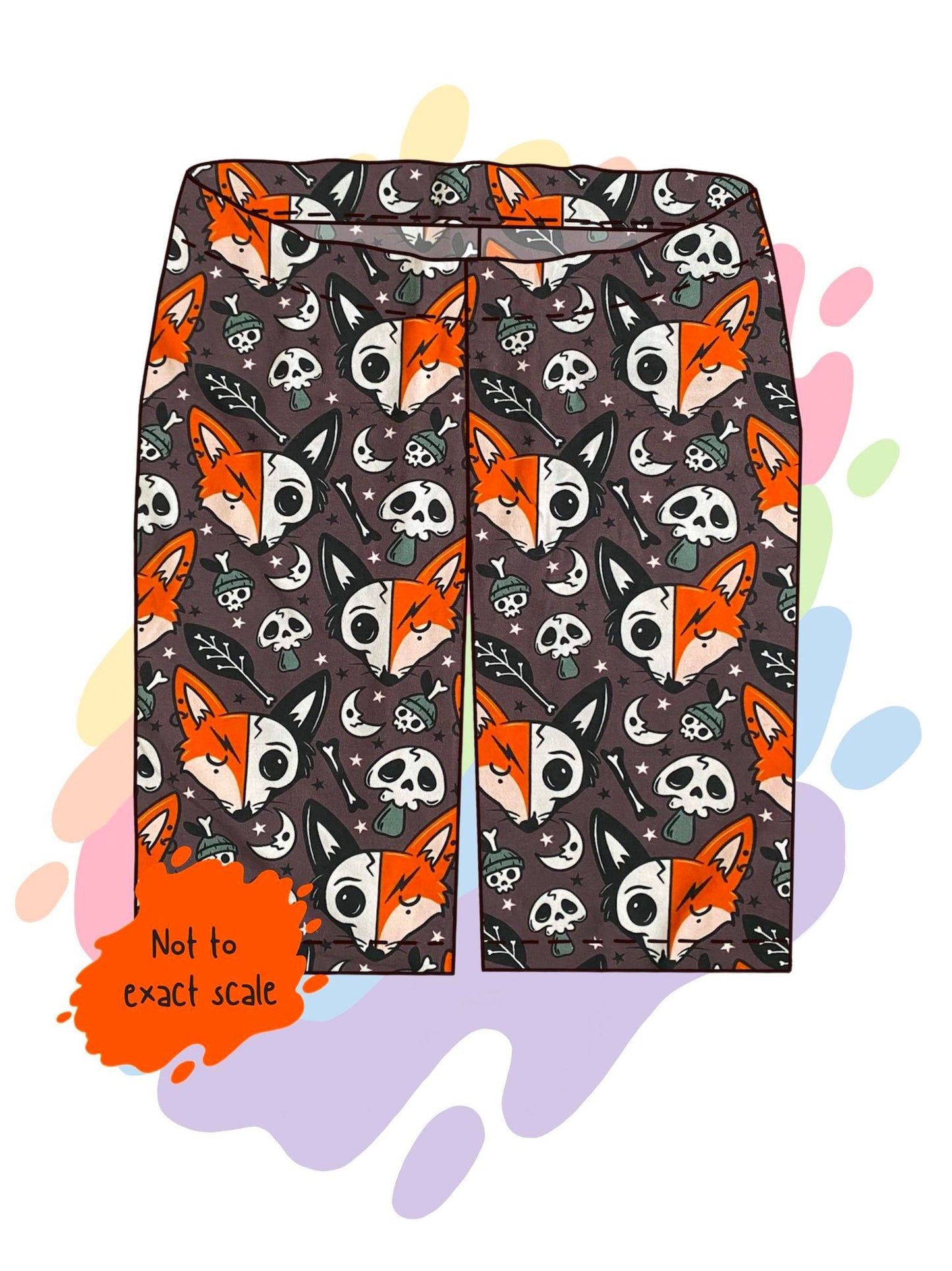 Fox skull - Shorts