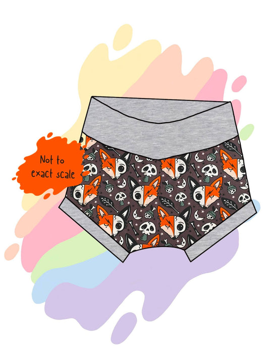 Fox skull - Bummies shorts