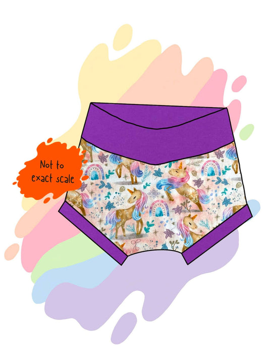 Unicorn dreams - Bummies shorts