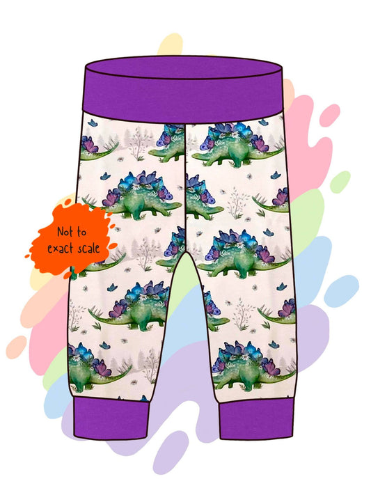 Dinosaur Flora - Joggers