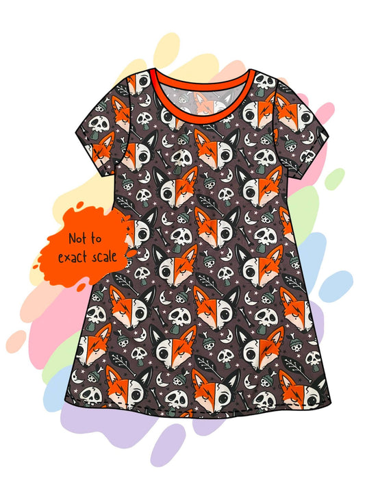 Fox skull - Aline dress