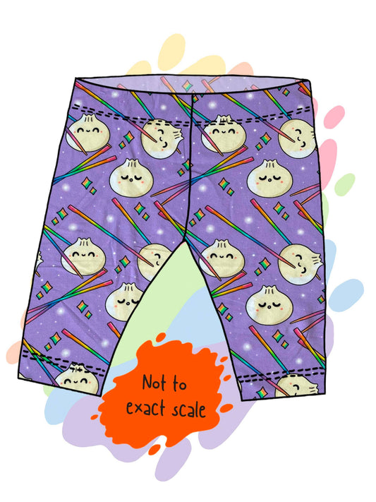 Steamed bun - Cycling style shorts