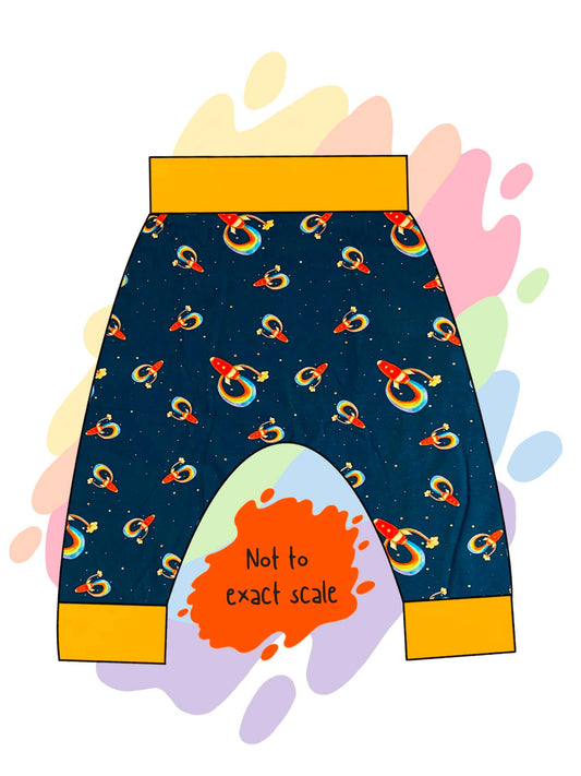 Rainbow rockets - Harem pants