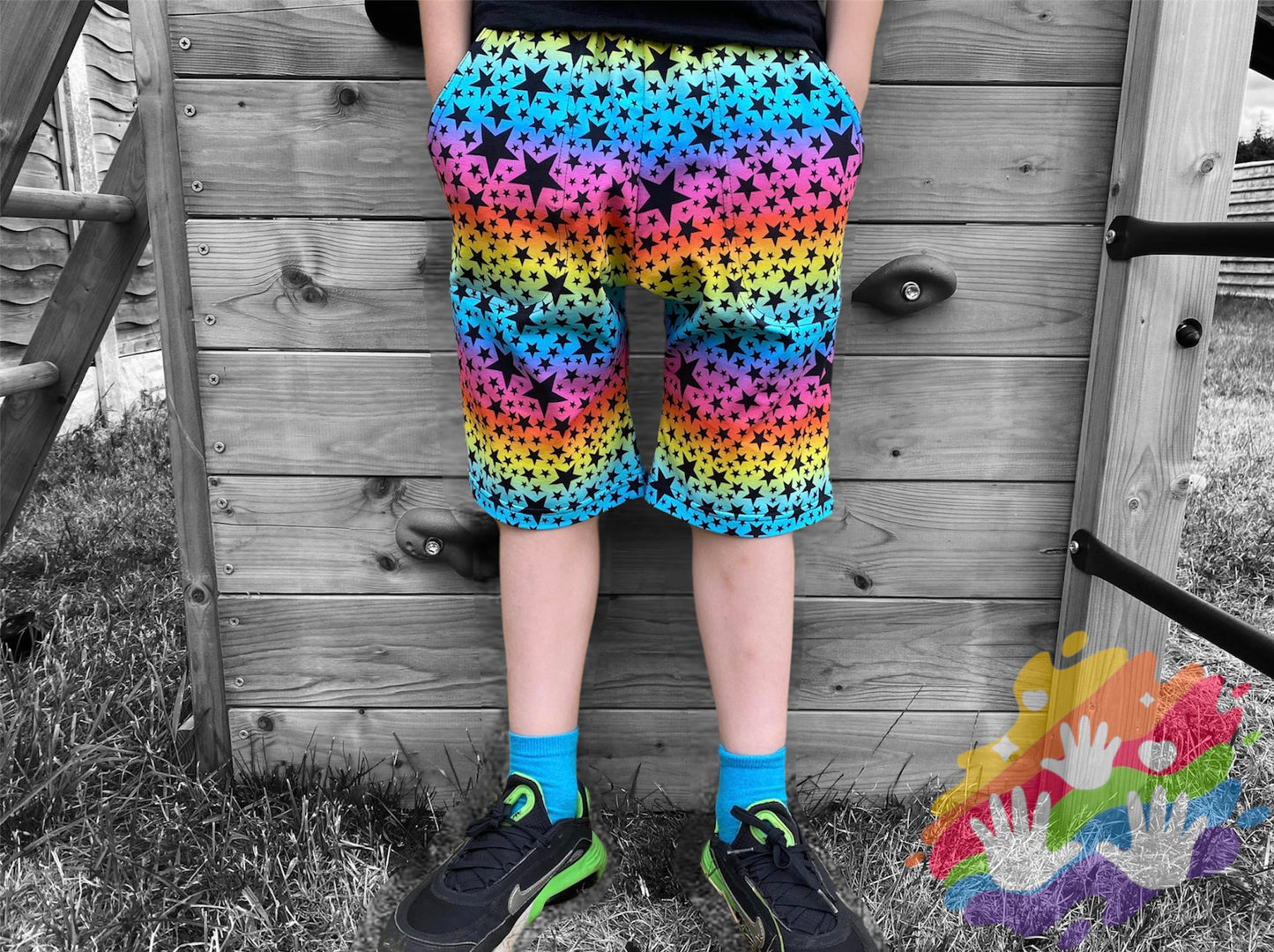 Rainbow stars - Shorts