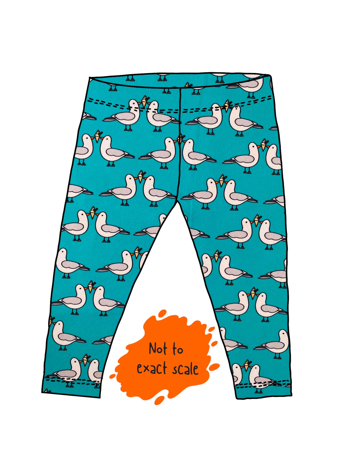 Ice cream seagulls - Leggings