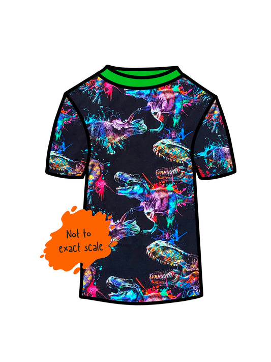 Dinosaur splat - T-shirt