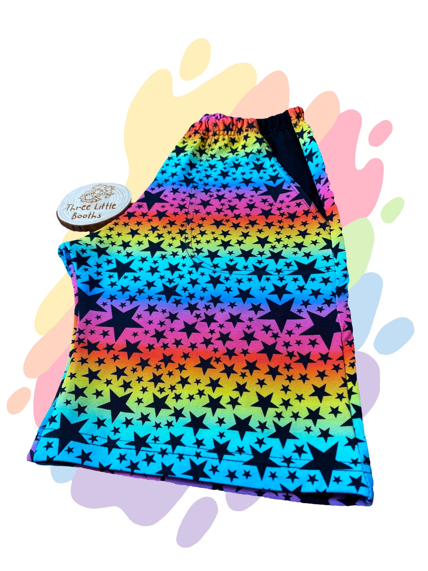 Rainbow stars - Shorts