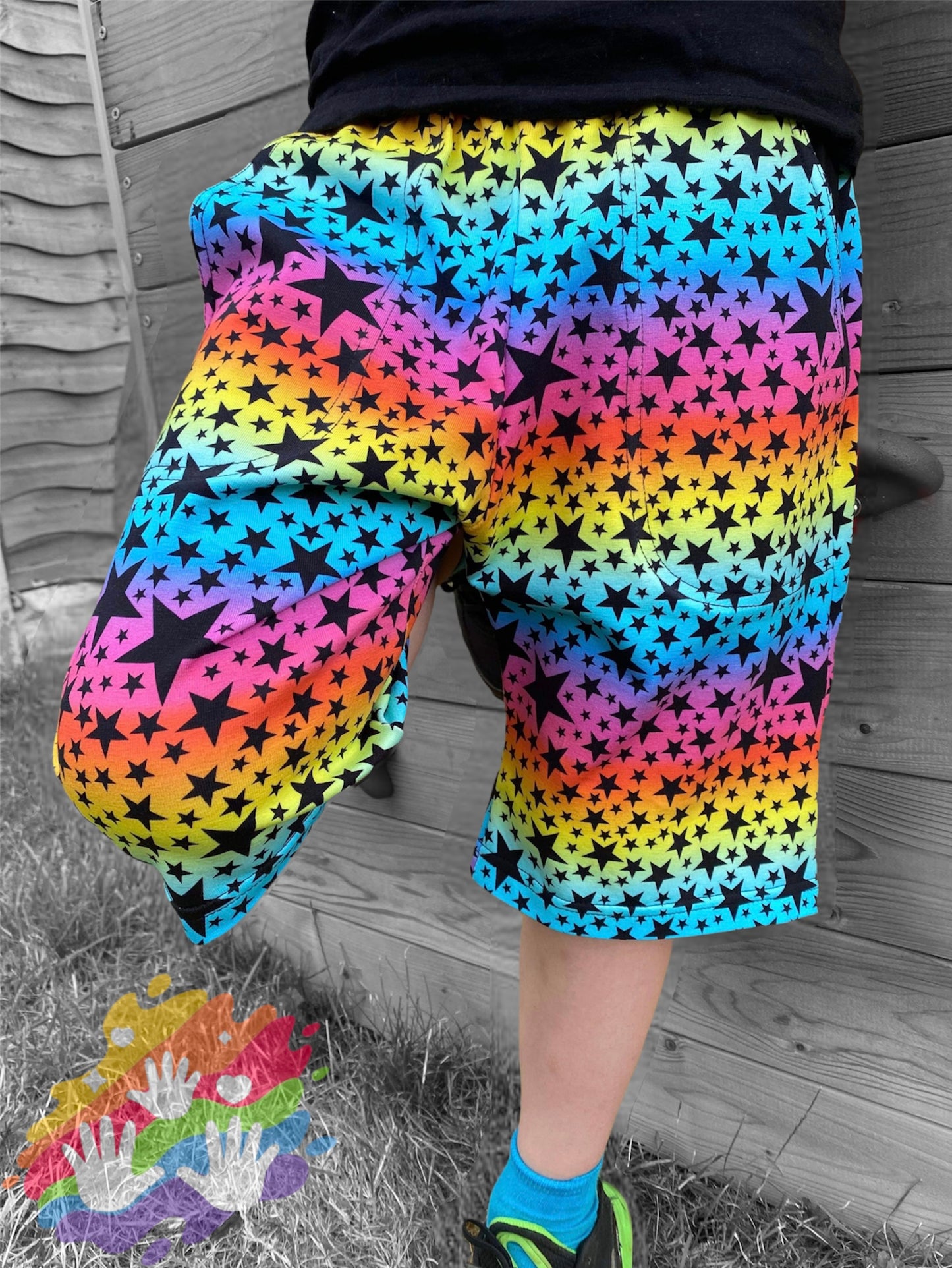 Rainbow stars - Shorts