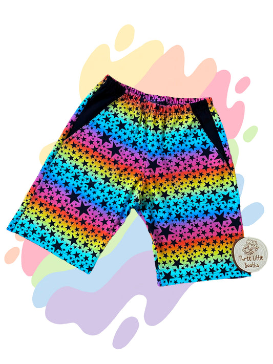 Rainbow stars - Shorts